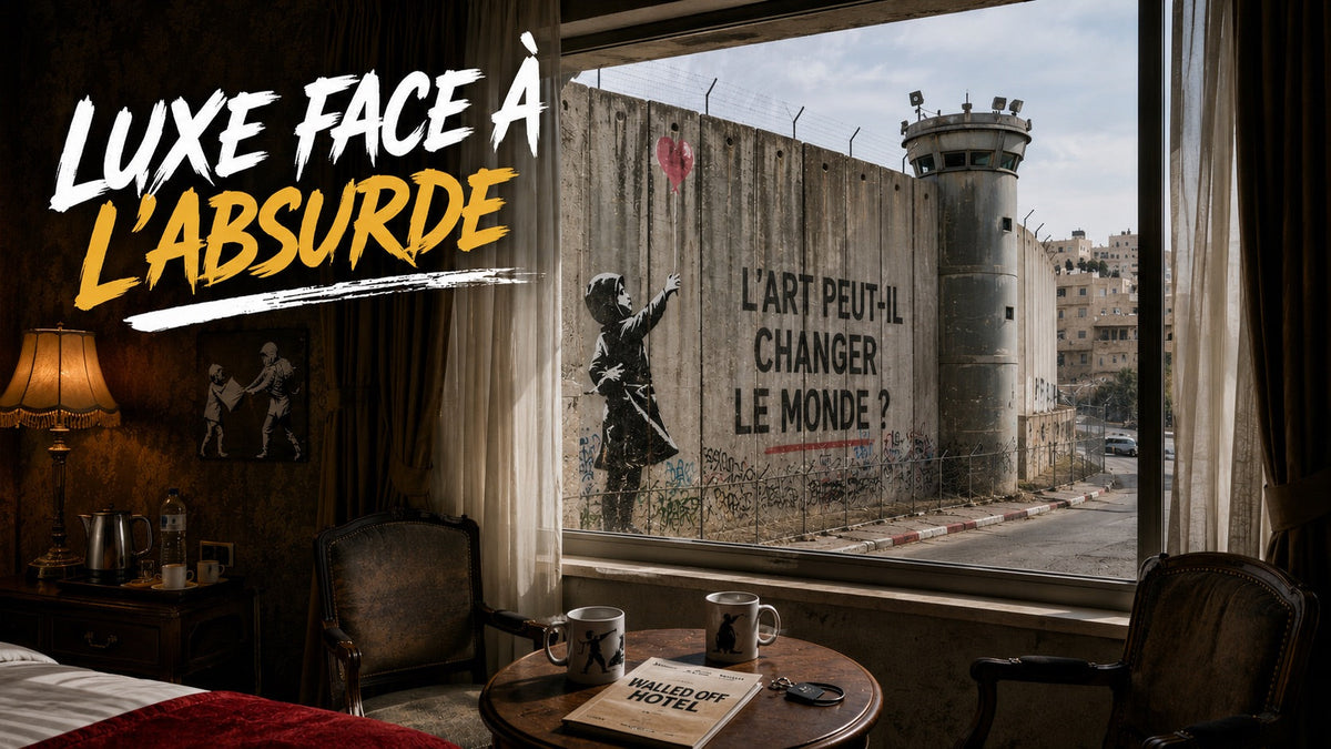 Le Walled Off Hotel de Banksy : L'Hôtel avec la Pire Vue du Monde