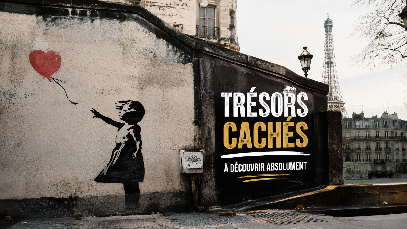 Où sont les oeuvres de Banksy en France ?
