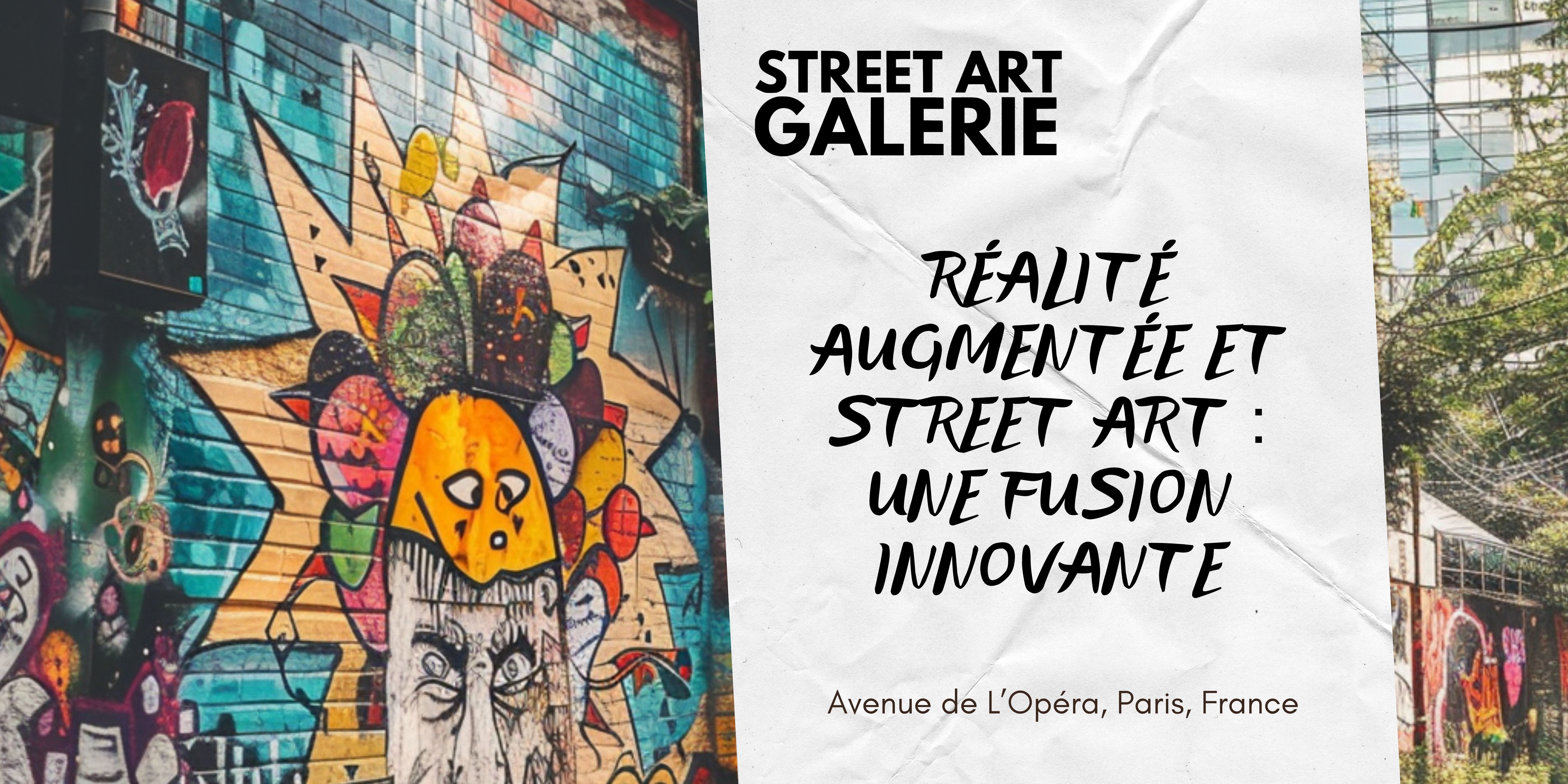Réalité augmentée et street art : une fusion innovante