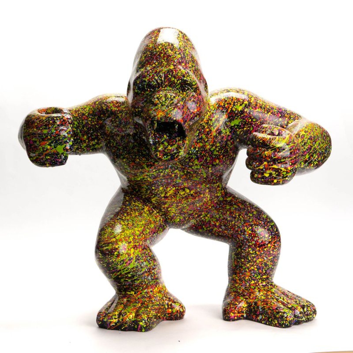 Statue Résine XXL Gorille Tacheté