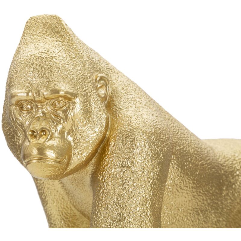 Statue Gorille Dorée