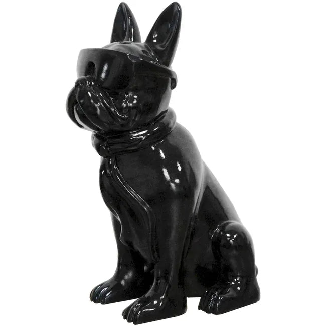 Statue Résine XXL Bulldog Lunette