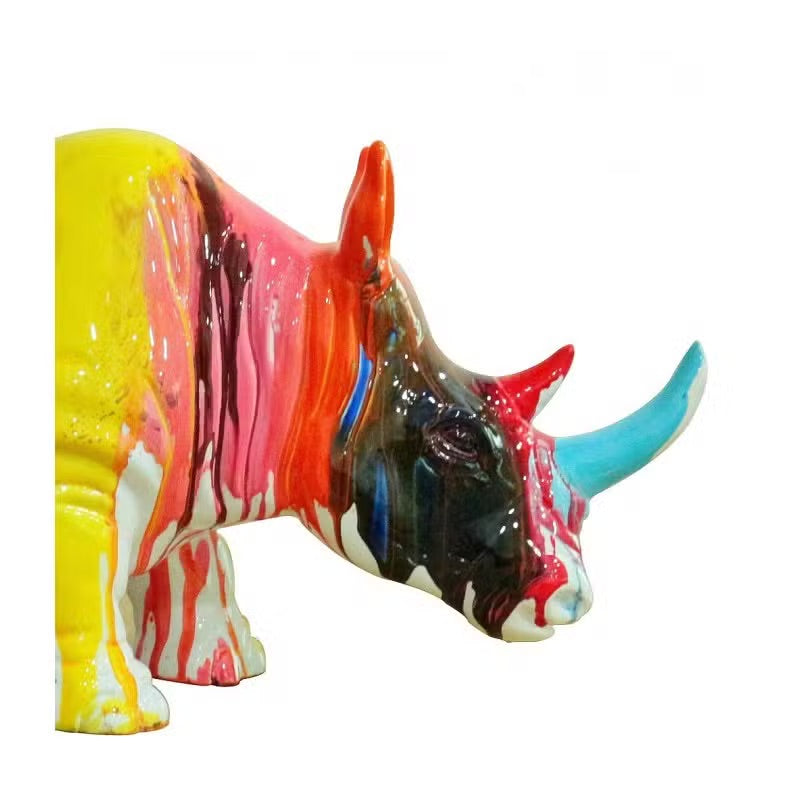 Statue Rhinocéros Design