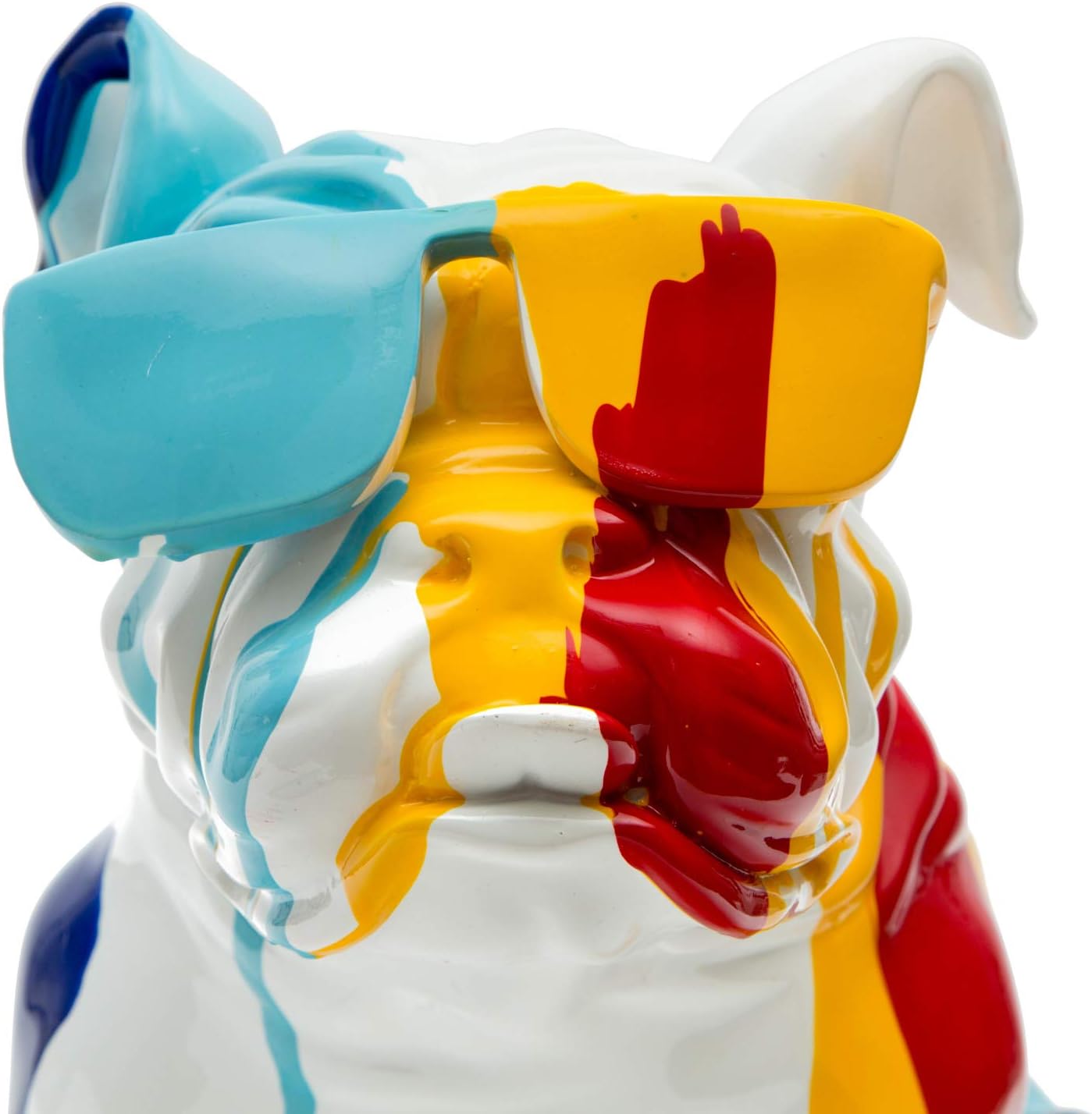 Statue Jardin Bulldog Assis