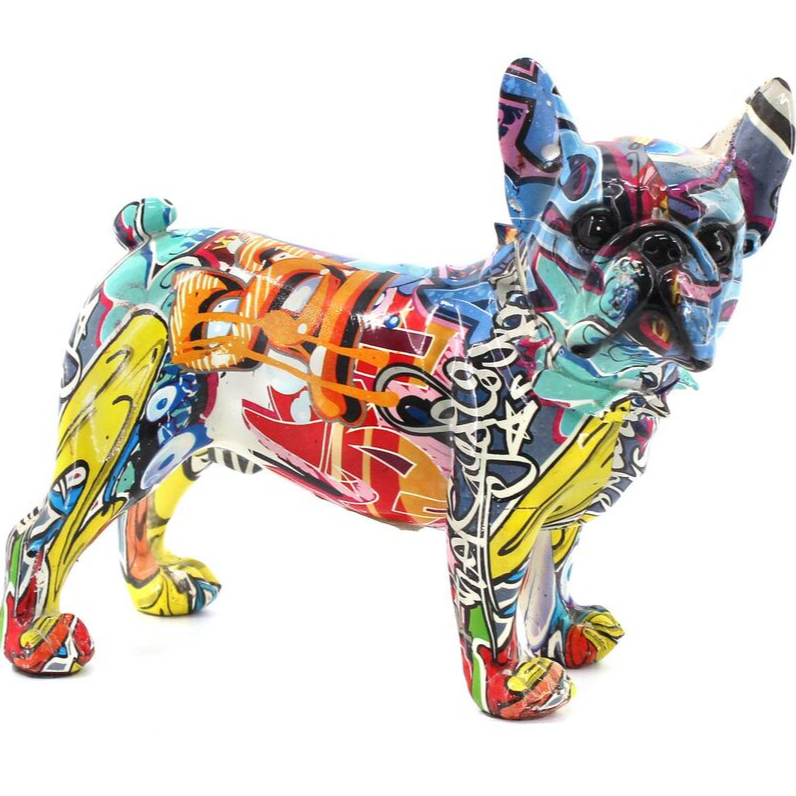 Sculpture Bouledogue