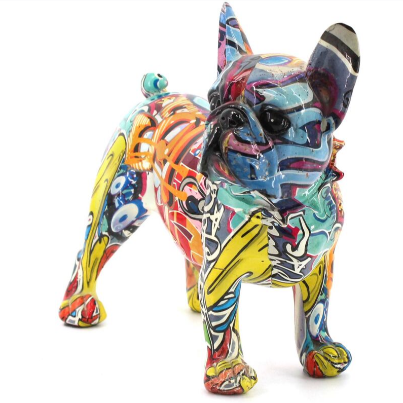 Sculpture Bouledogue