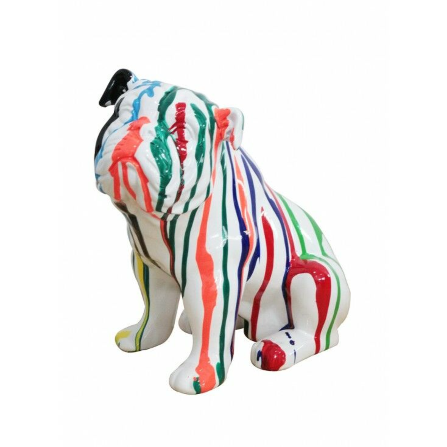 Statue Jardin Bulldog Anglais