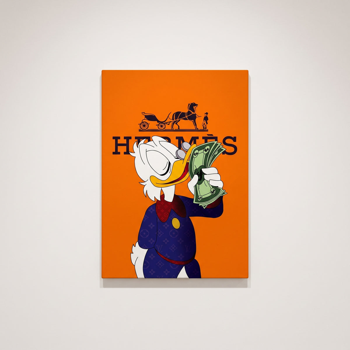 Tableau Hermès & Picsou
