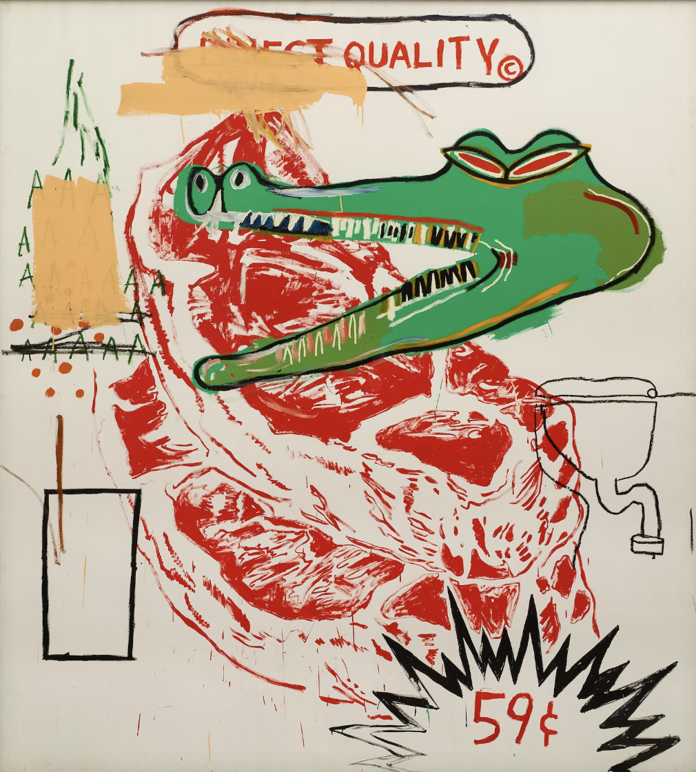 Tableau Street Art Jean-Michel Basquiat