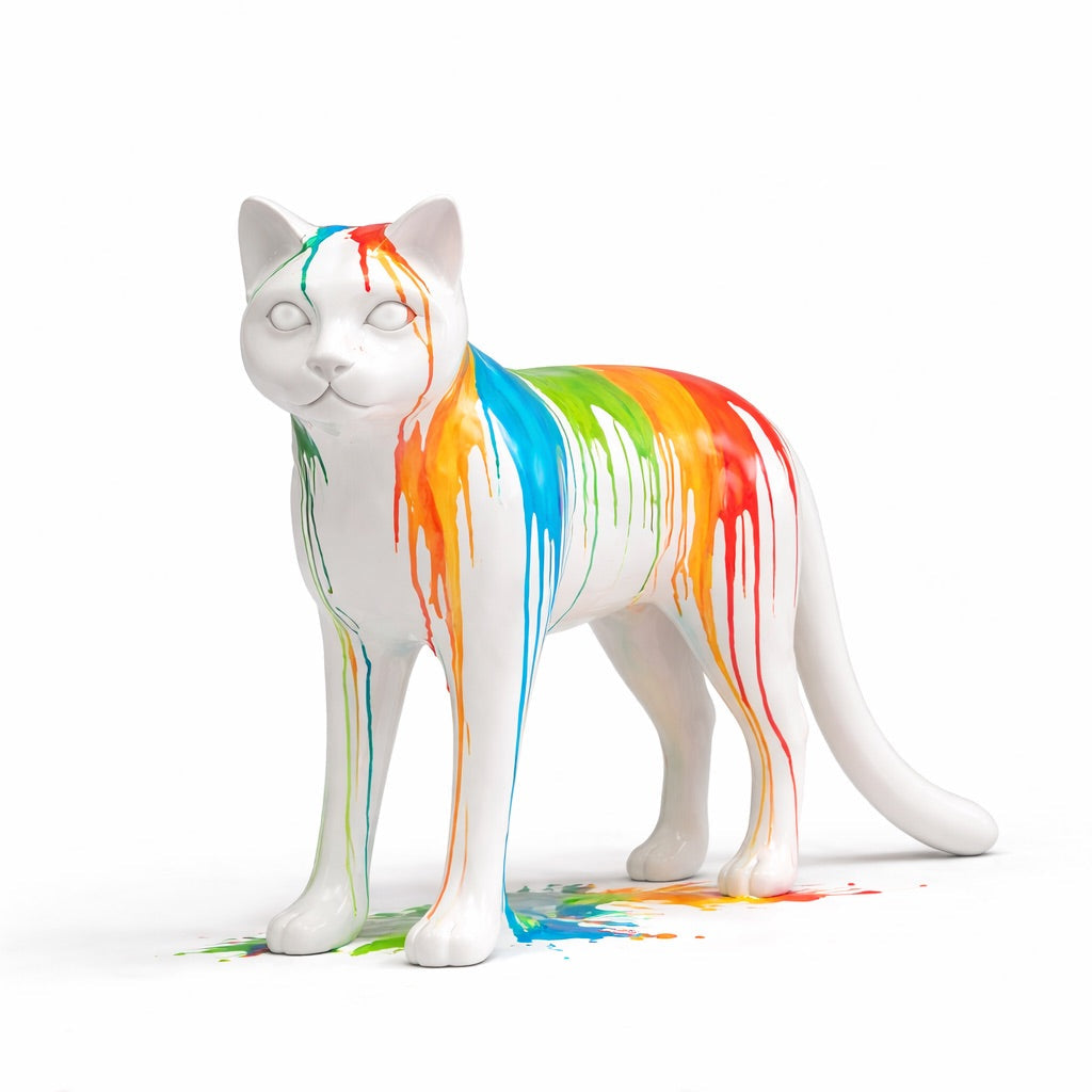 Statue Chat Design XXL