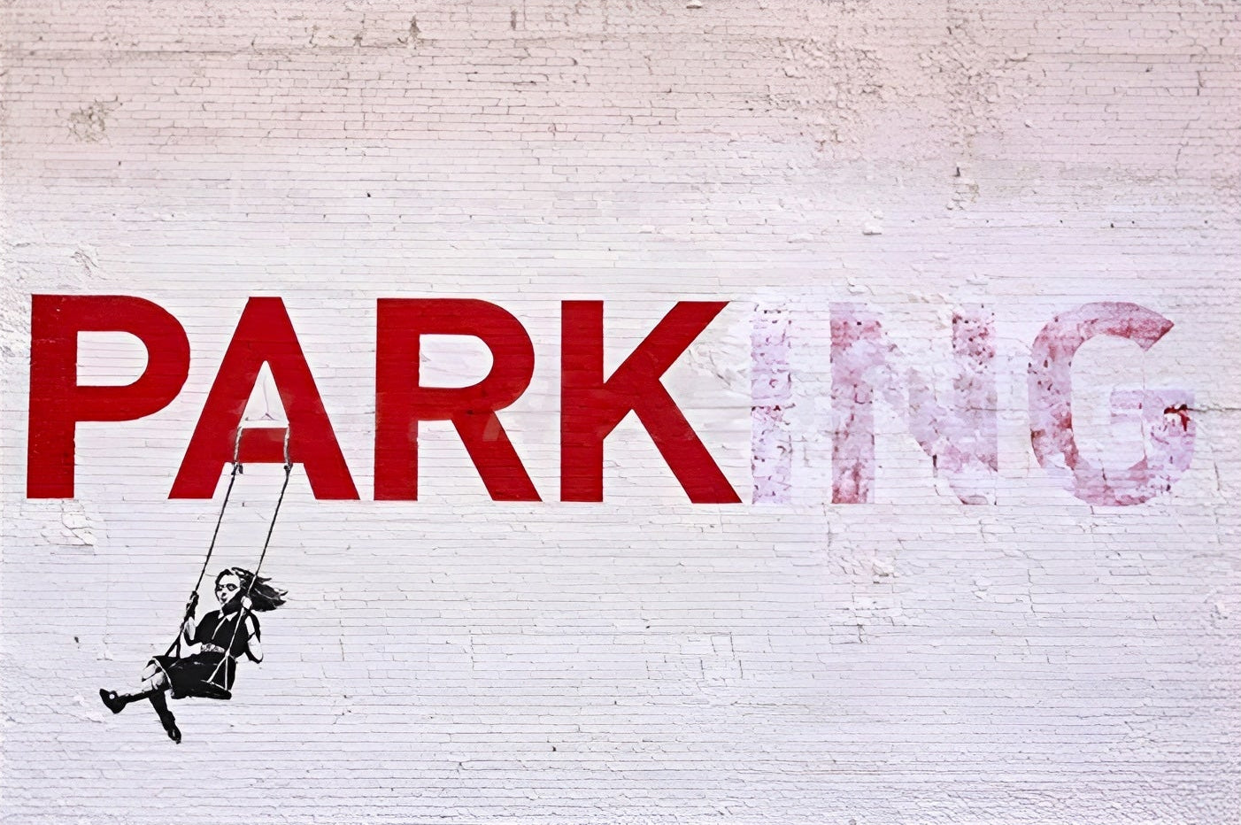 Tableau Banksy Parking