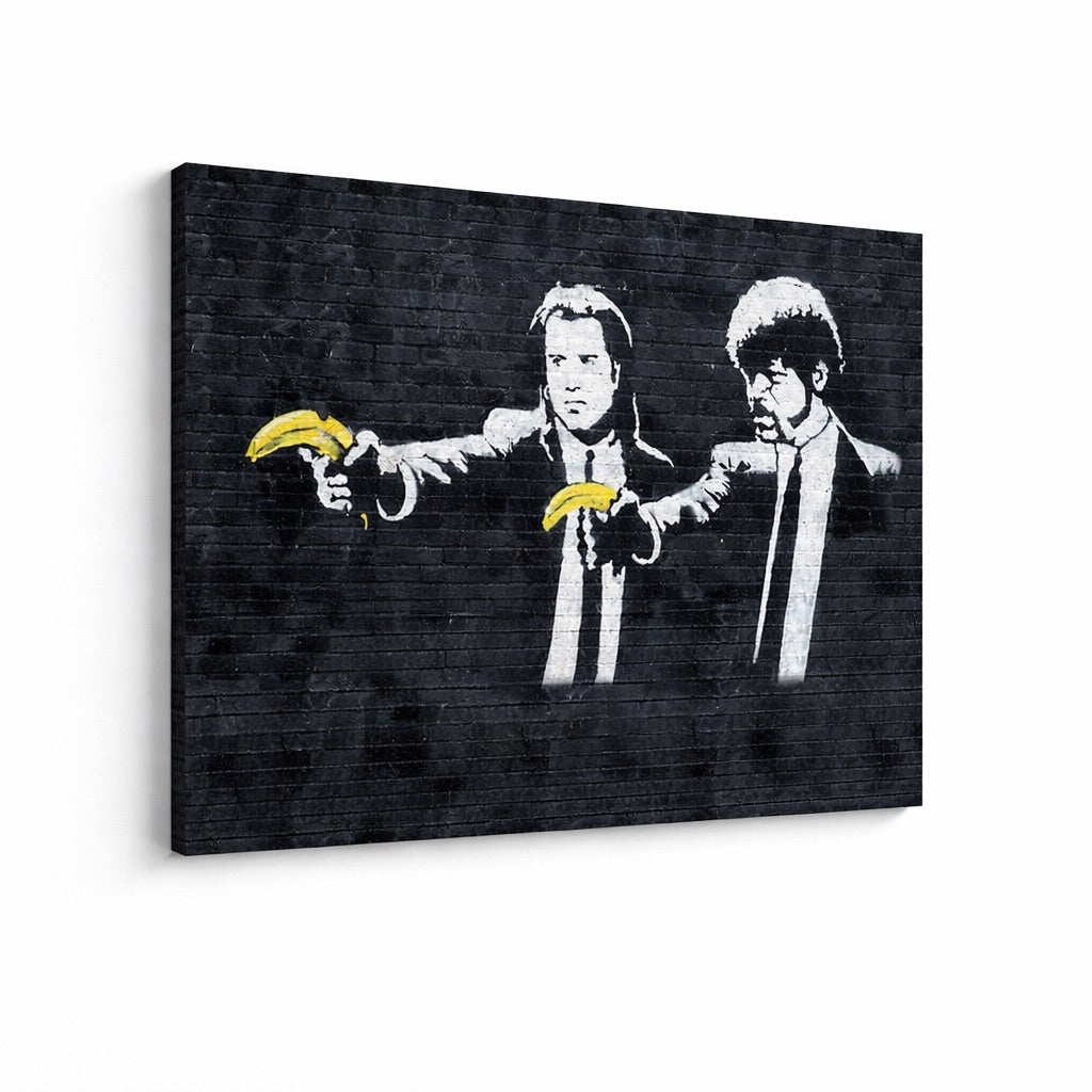 Tableau Banksy Pulp Fiction