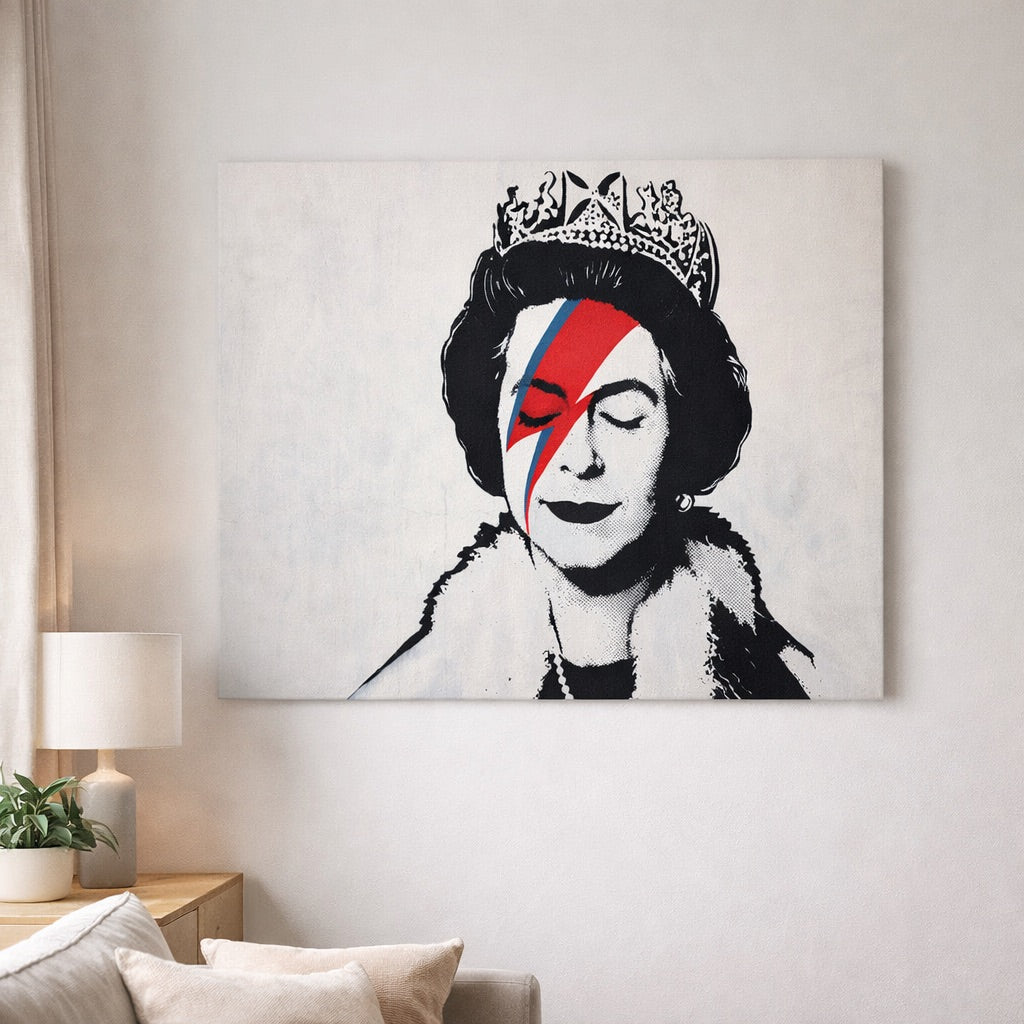 Tableau Banksy Queen