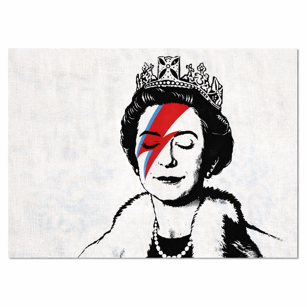 Tableau Banksy Queen