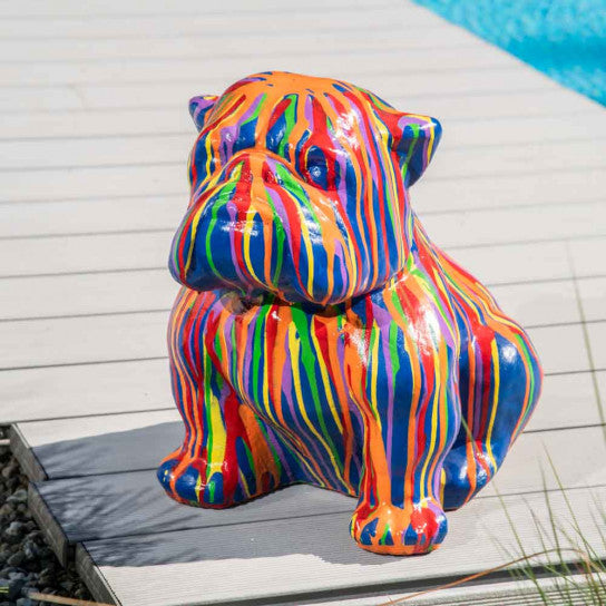 Statue de Jardin Bulldog