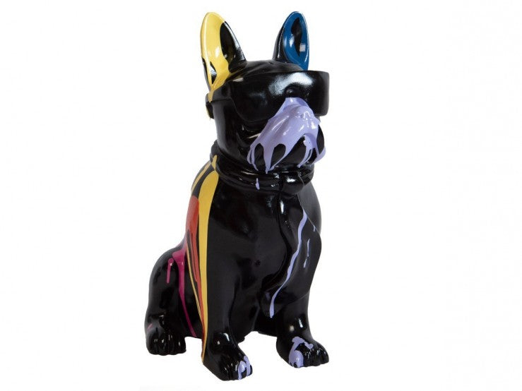 Statue Bulldog Cravate Design