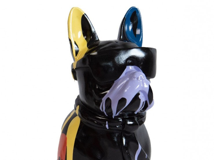 Statue Bulldog Cravate Design