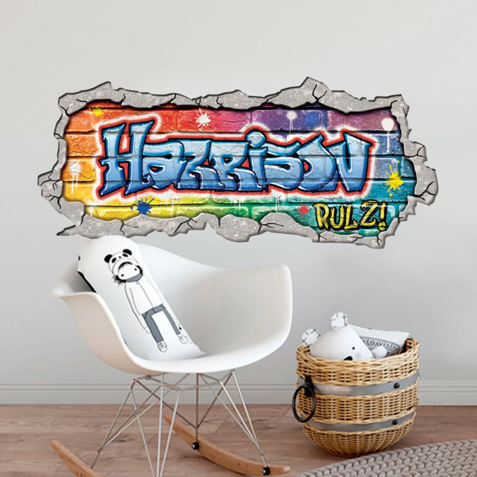 Tableau Personnalisé Sticker Graffiti