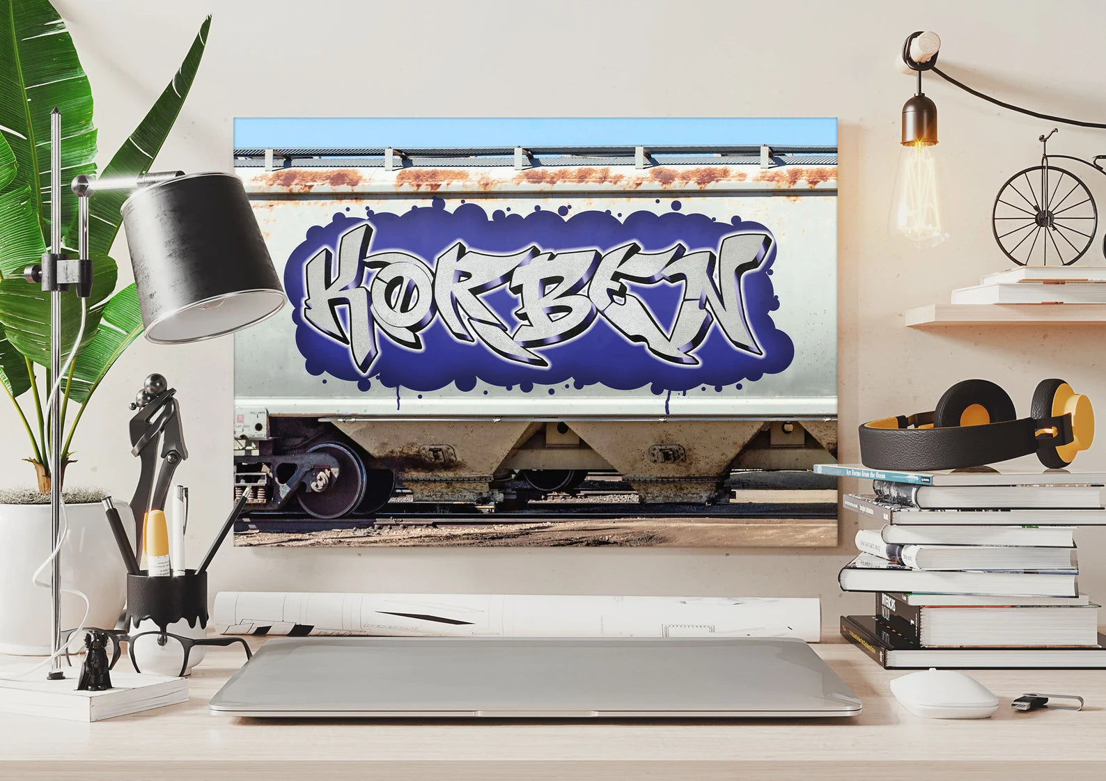 Tableau Personnalisé Graffiti Affiche