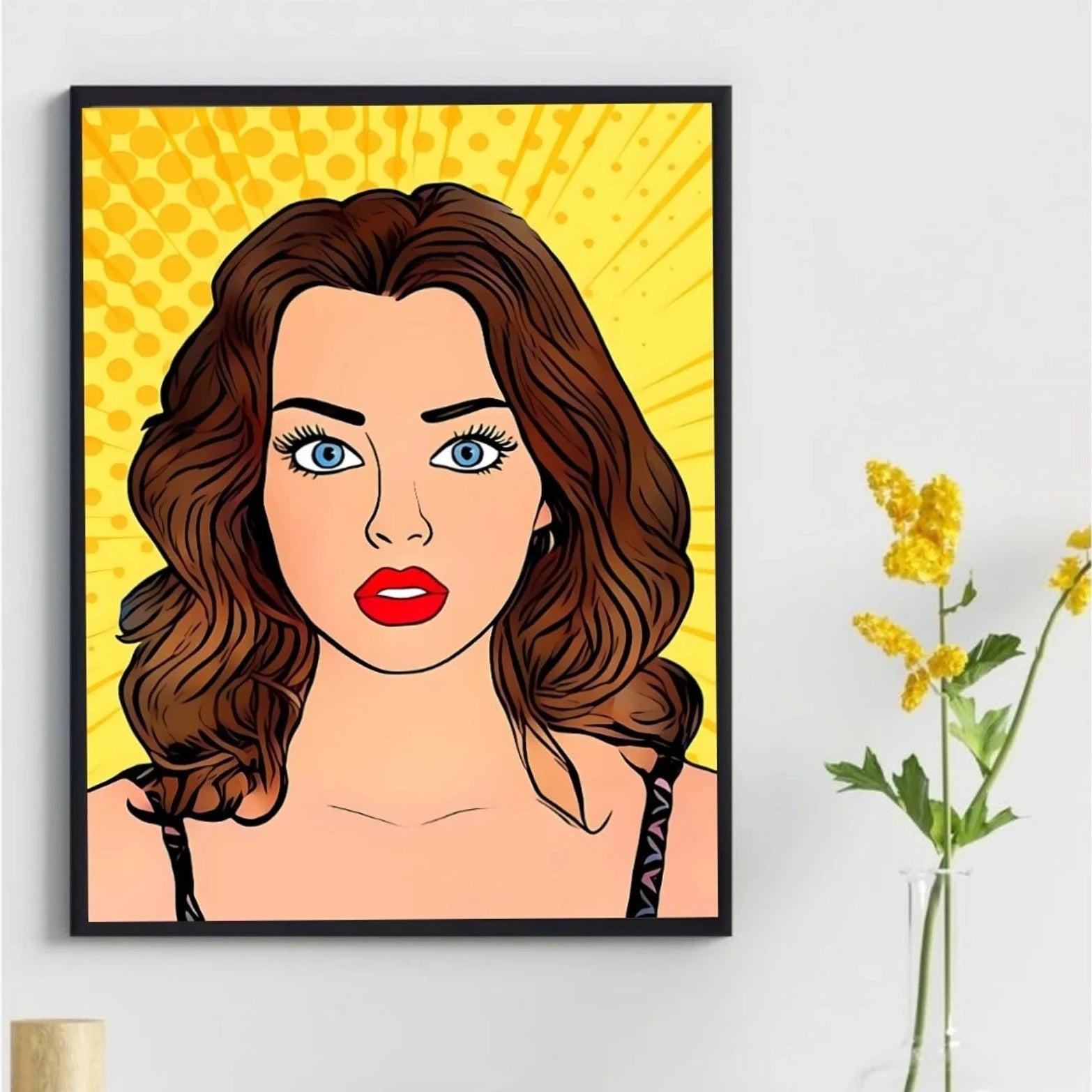 Tableau Personnalisé Portrait BD