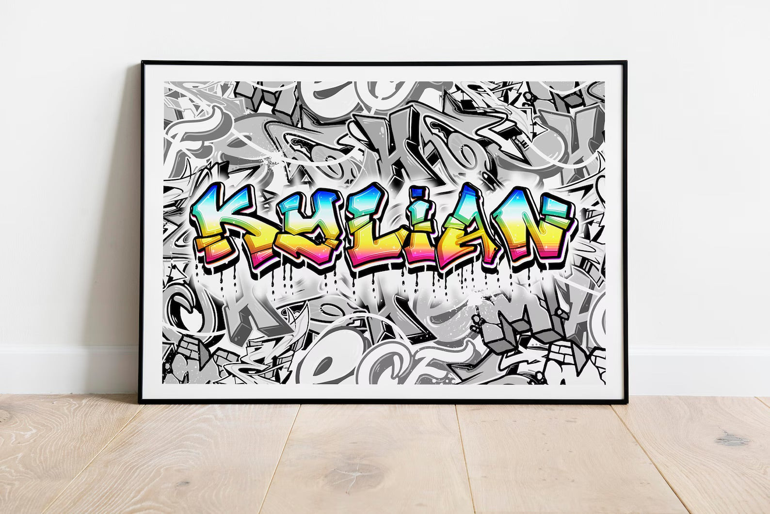 Tableau Personnalisé Graffiti