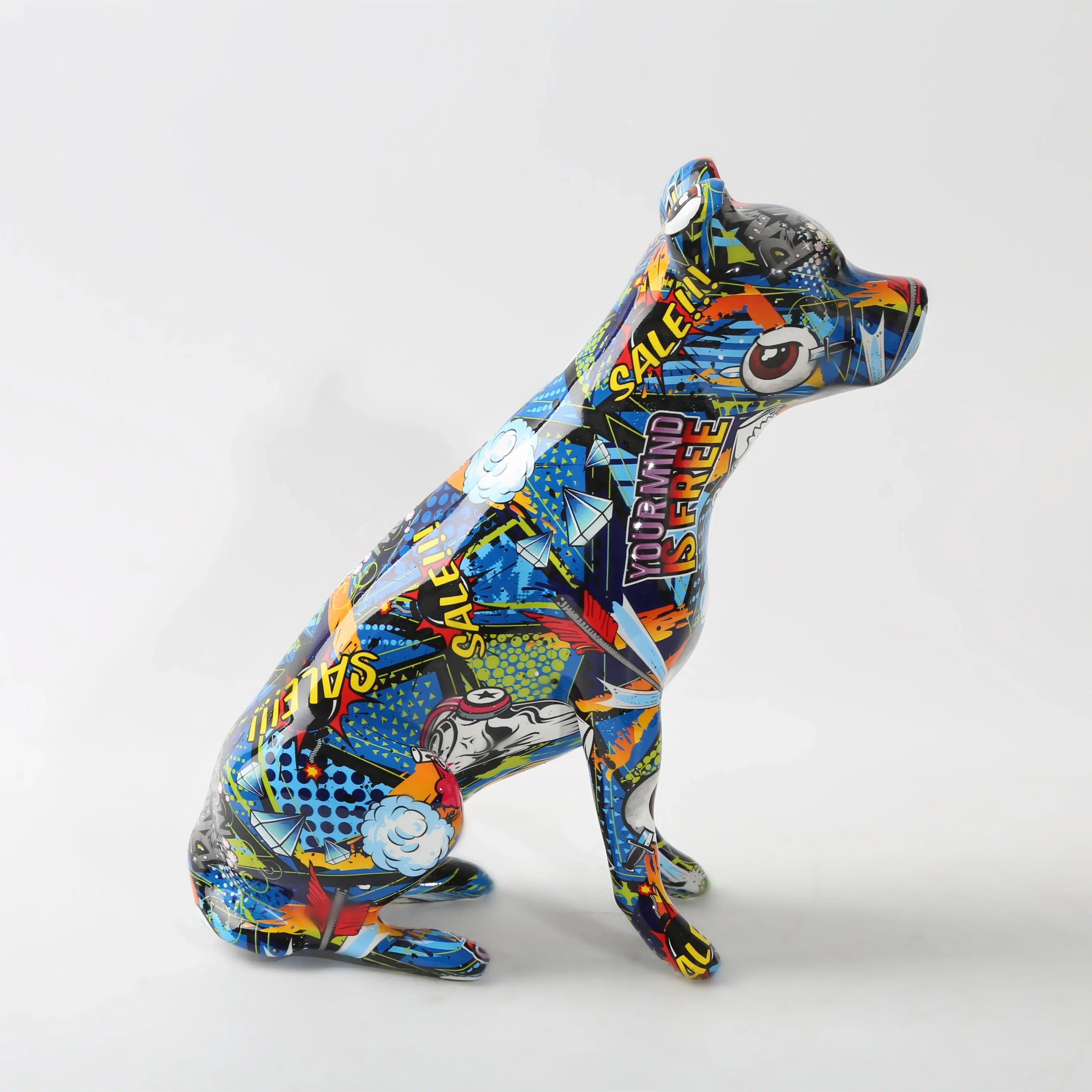 Statue Staffie
