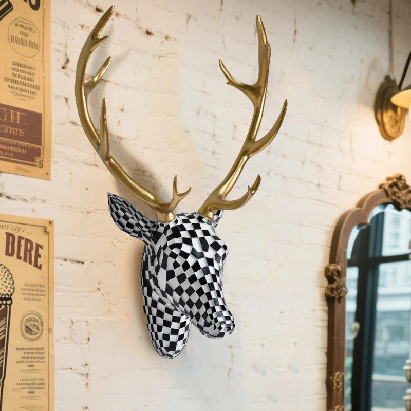Tête de Cerf Géométrique