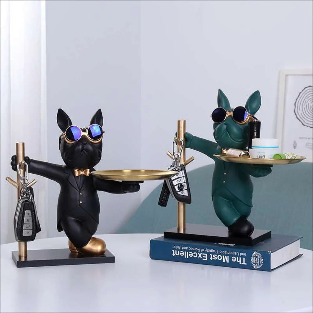 Statue Chien James Bond