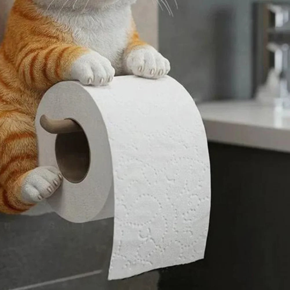 Porte Papier Toilette Chat Cool