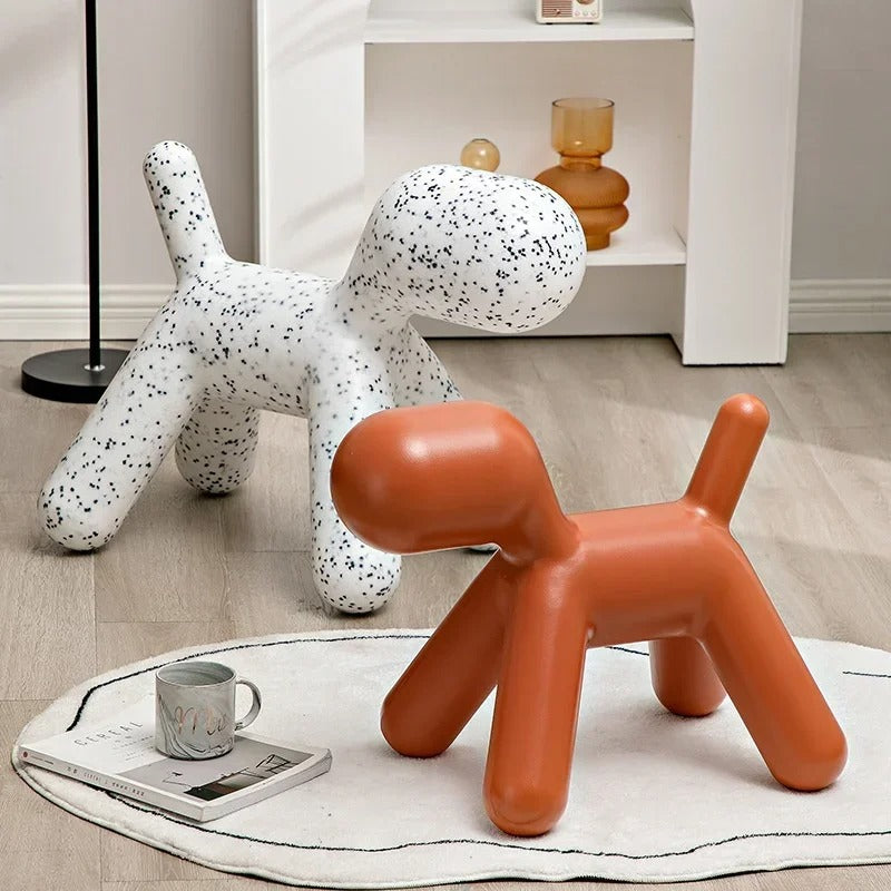 Statue Chien Déco Colorée