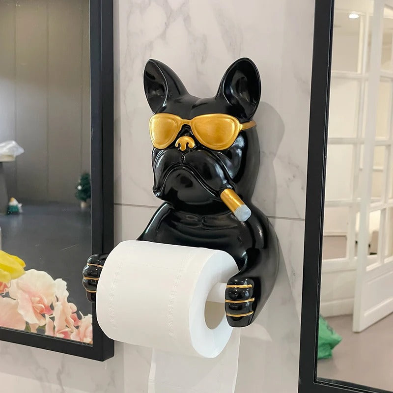 Porte Papier Toilette Chien Original