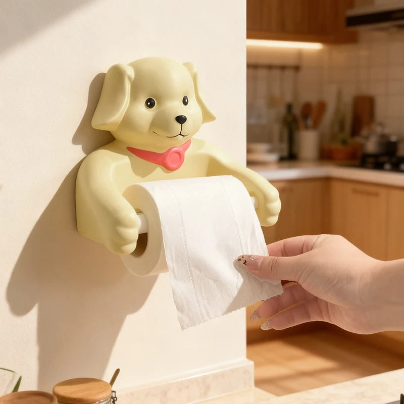 Porte Papier Toilette Chien