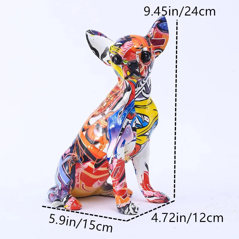 Statue Chien Chihuahua