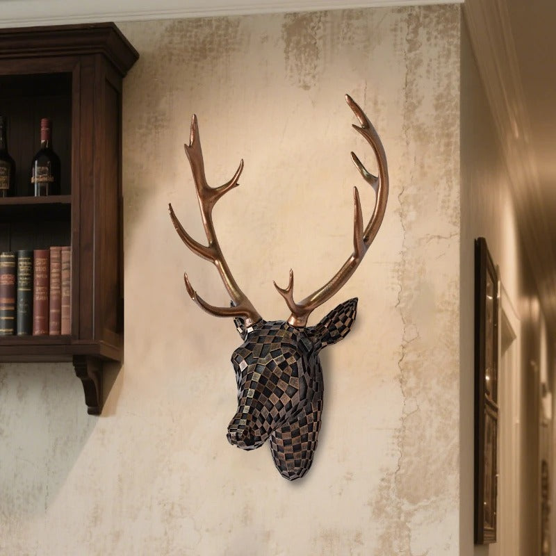 Tête de Cerf Géométrique