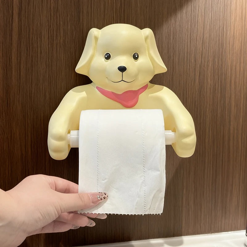 Porte Papier Toilette Chien