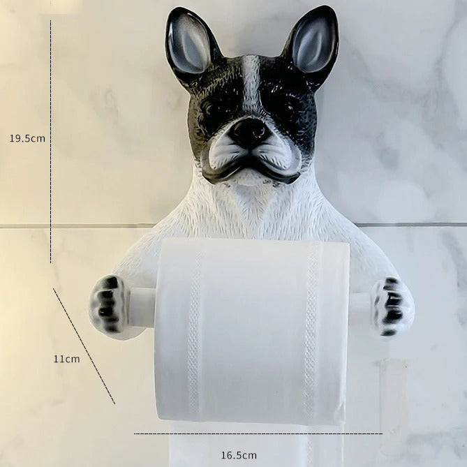 Porte Papier Toilette Chien