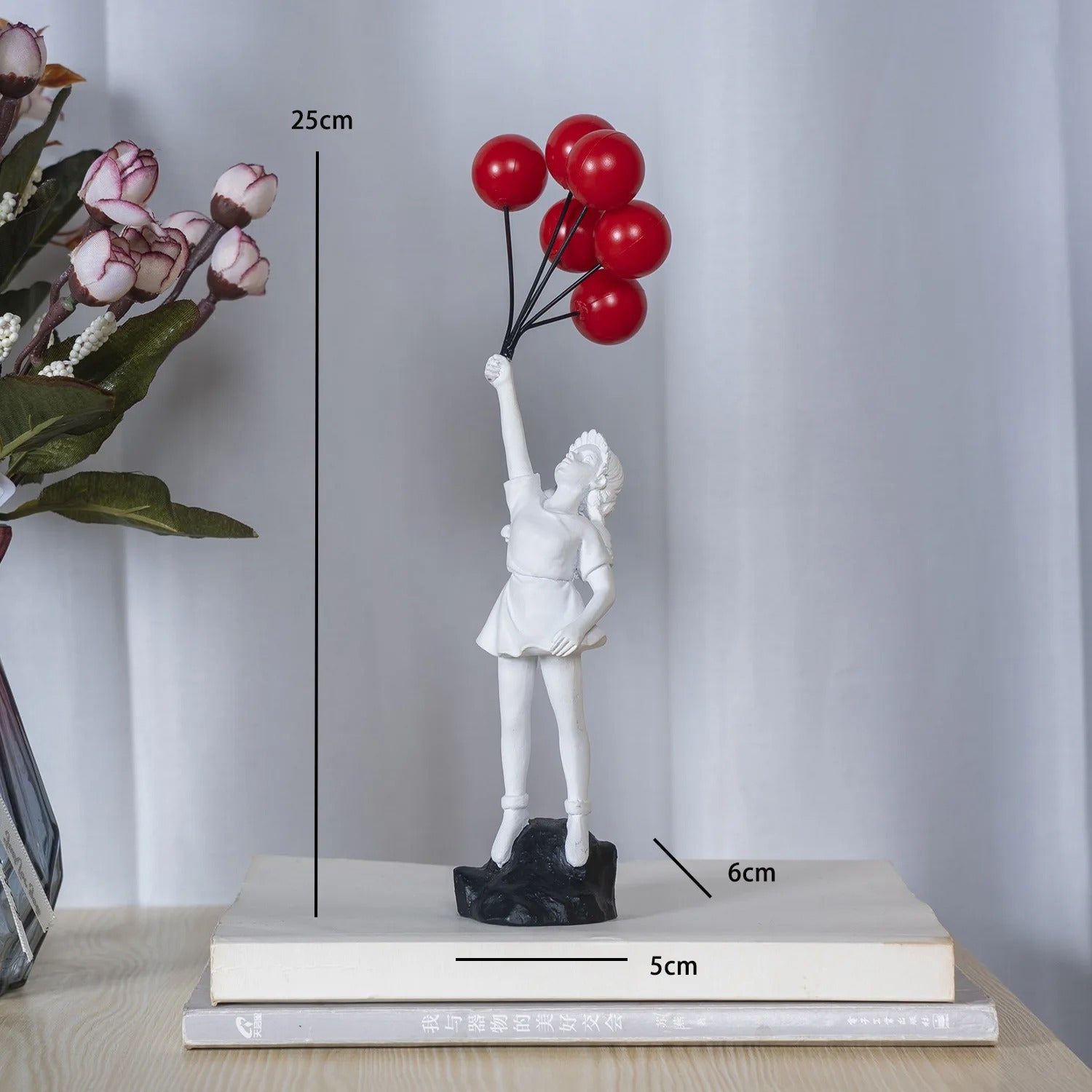Statue Fille au Ballon