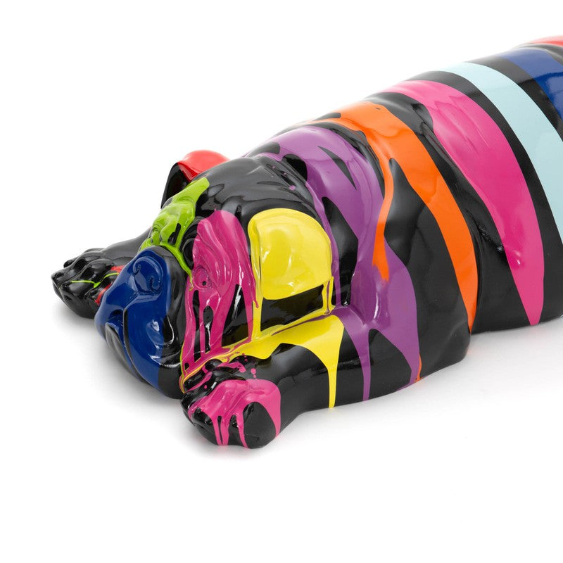 Statue Résine XXL Chien Couché