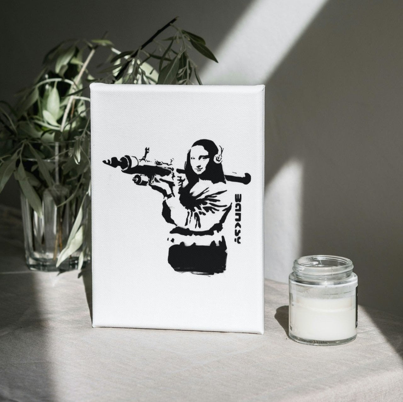Tableau Banksy Joconde