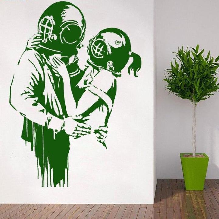 Autocollant Amoureux