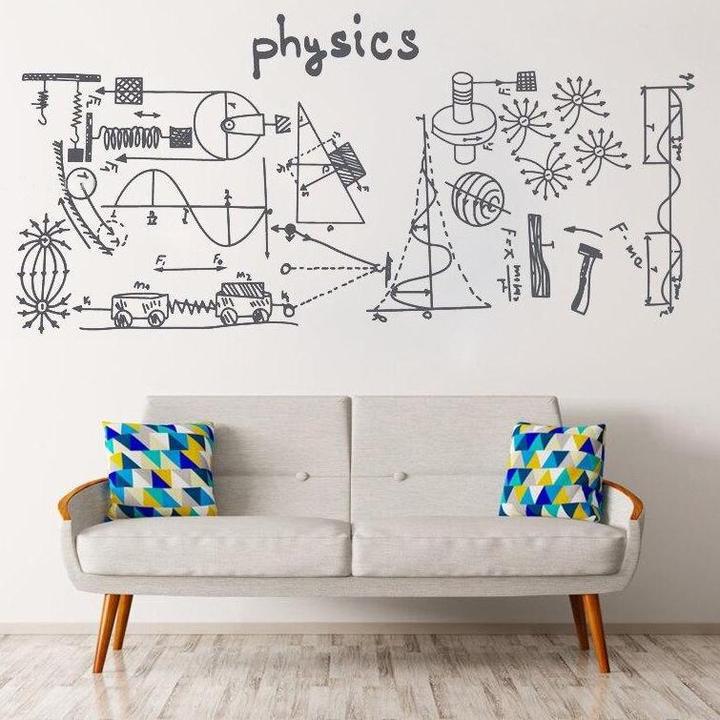 Autocollant Physique