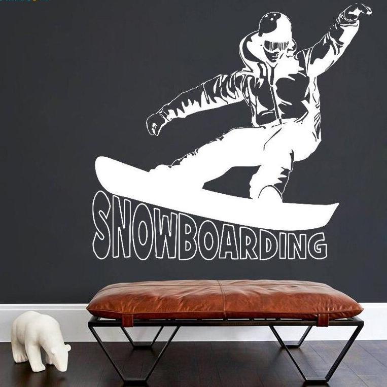 Autocollant Snowboard