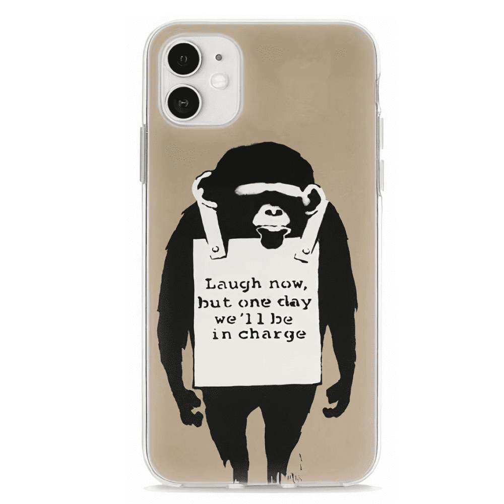 Coque Banksy Singe