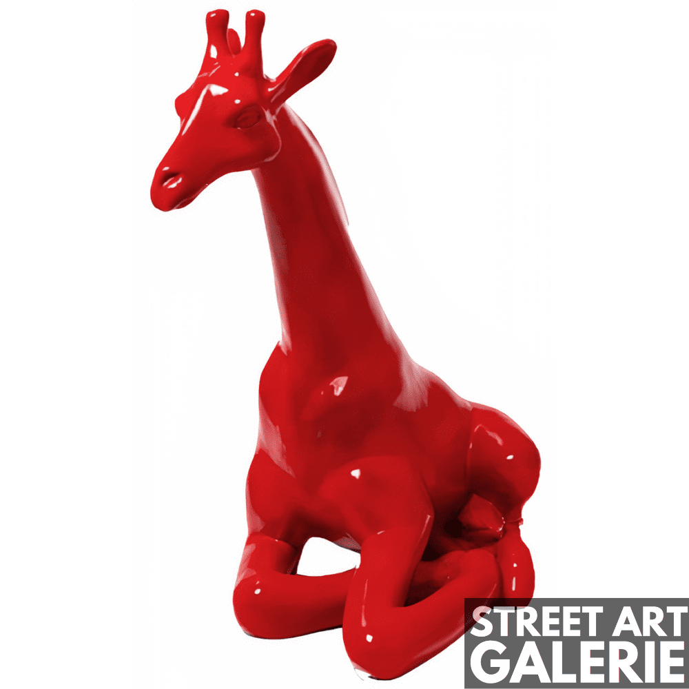 Girafe en Résine pour Jardin