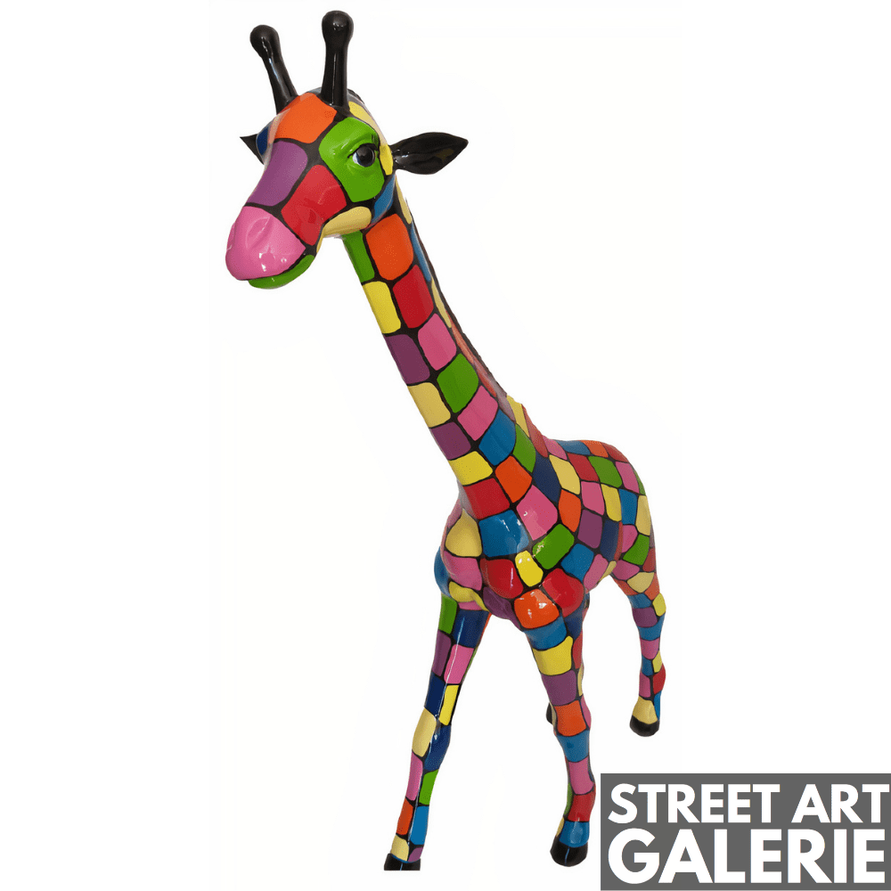 Girafe Grandeur Nature Carreaux