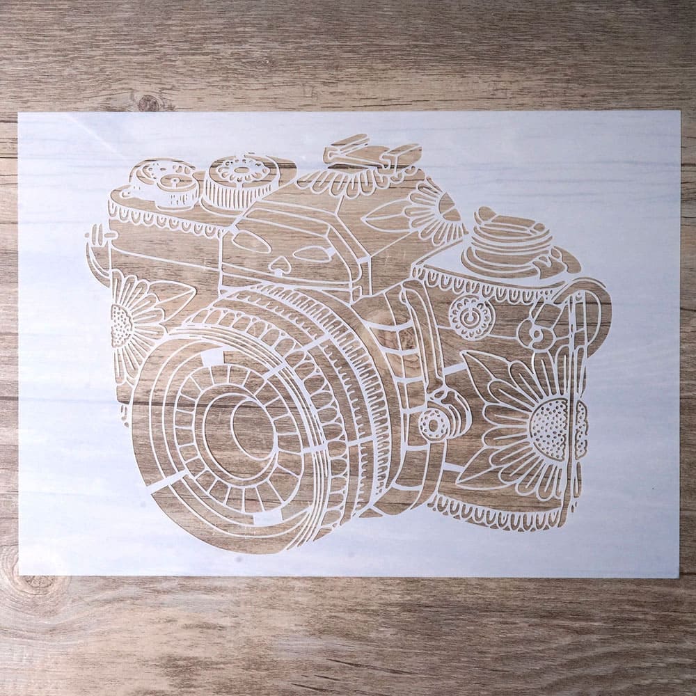 Pochoir Appareil Photo