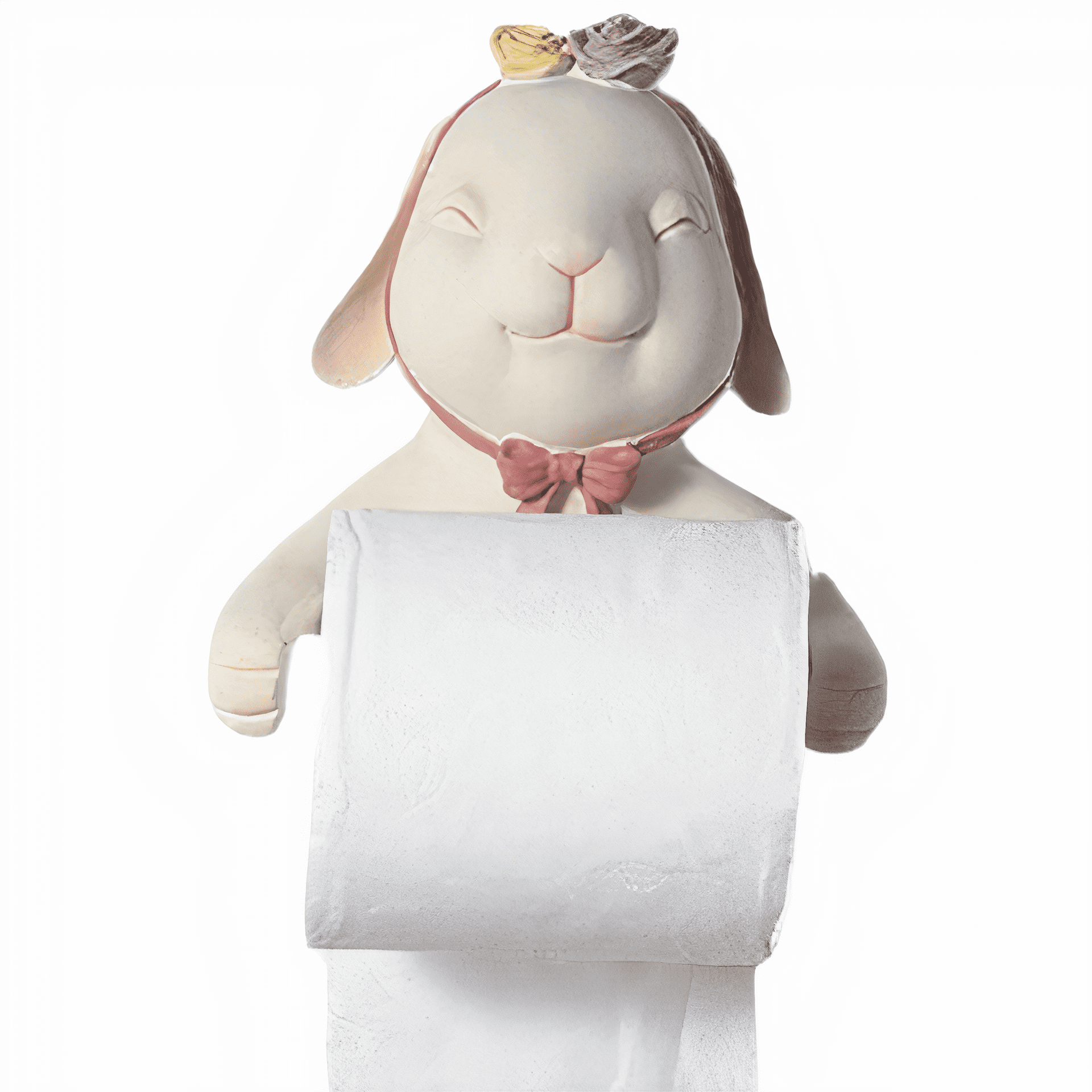 Porte Papier Toilette Lapin
