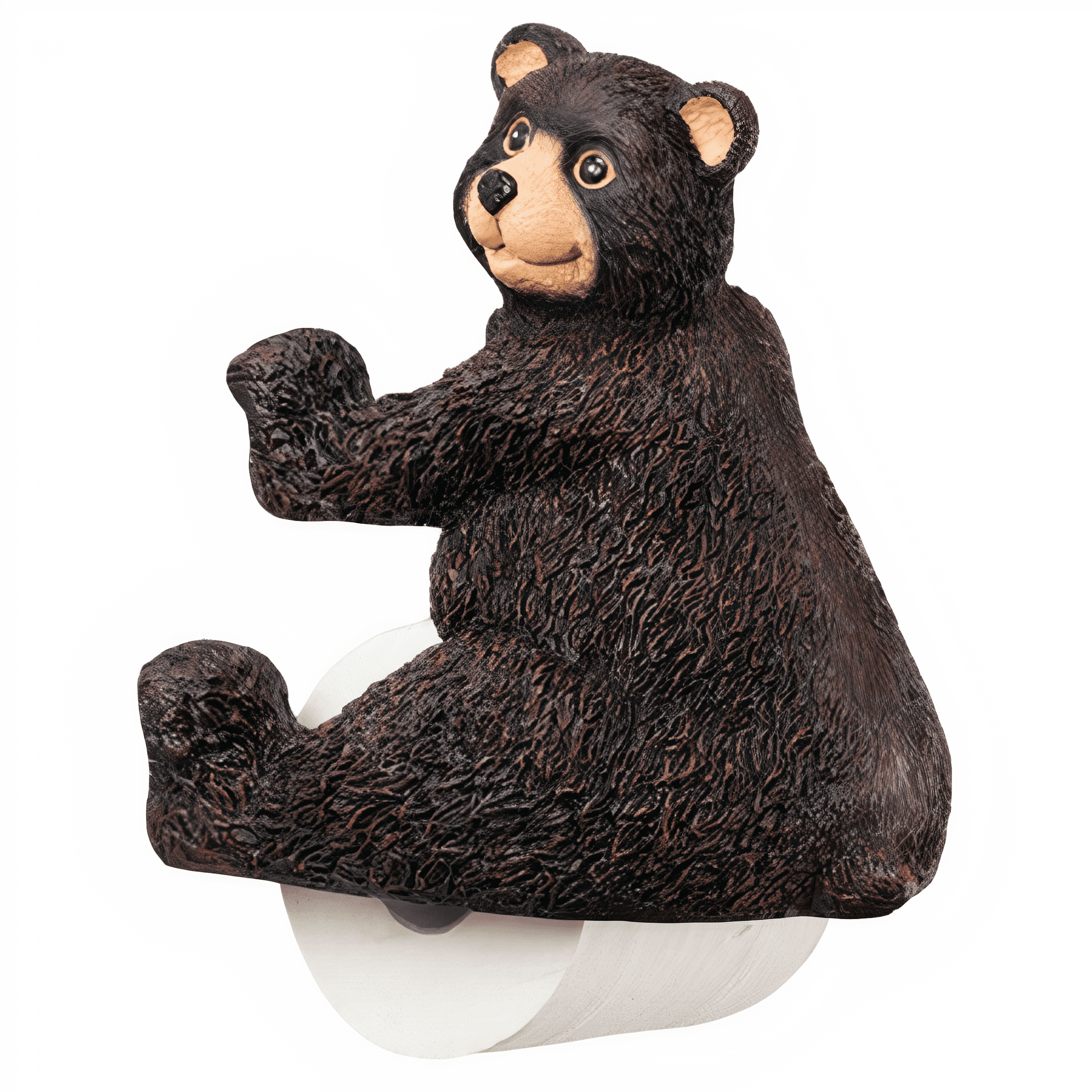 Porte Papier Toilette Ours Brun