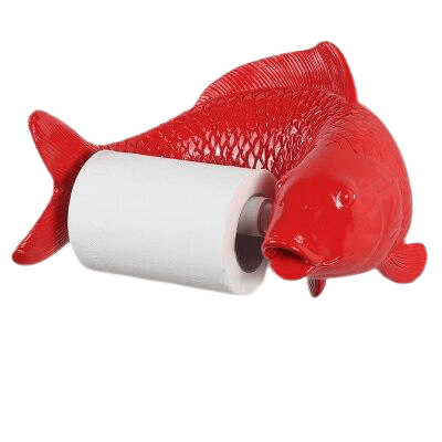 Porte Papier Toilette Poisson