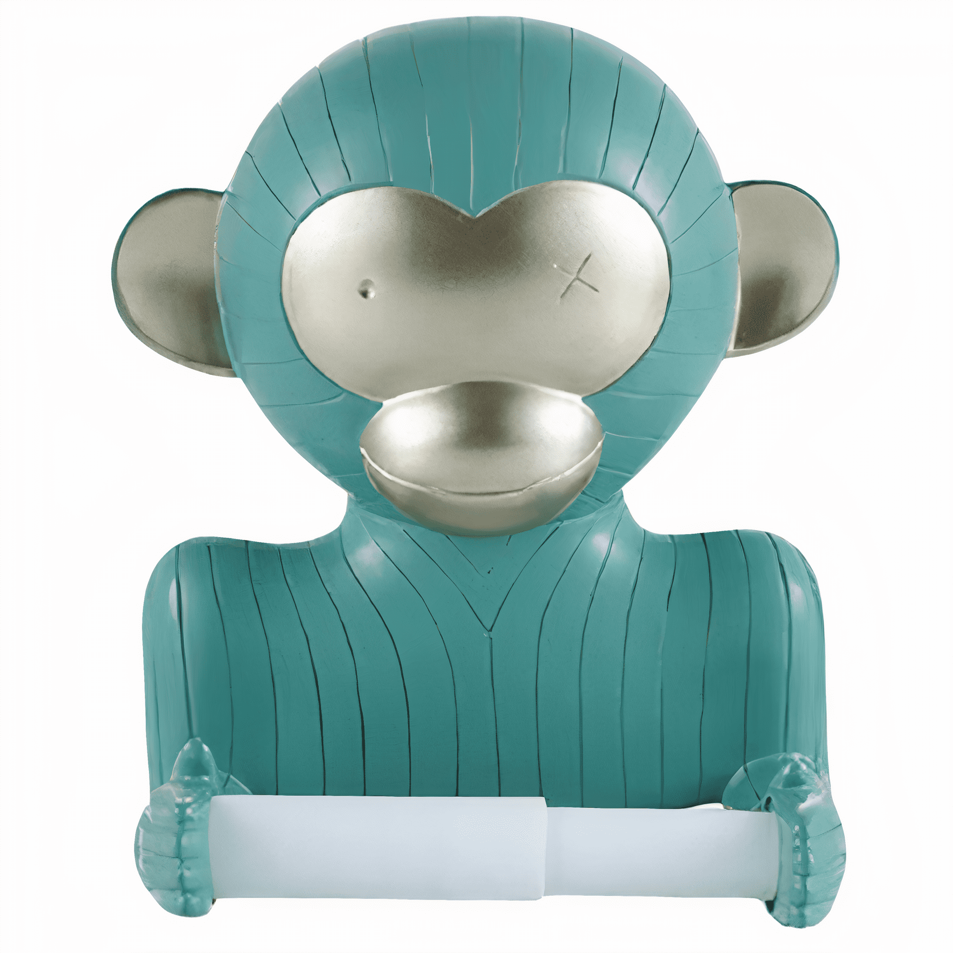 Porte Papier Toilette Singe Mural